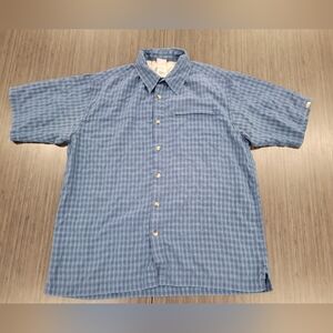 The North Face Blue Casual Button Down Shirt